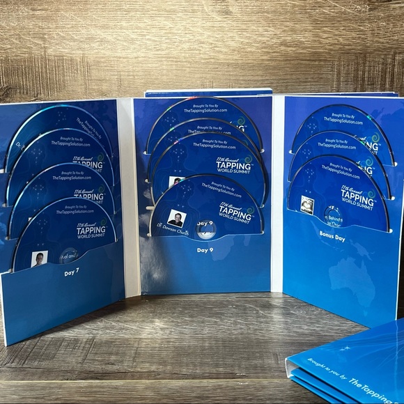 Tapping World Summit 25 CD Box Set 2019 Audio Stress Relief 11th Annual Meditate - Picture 6 of 16